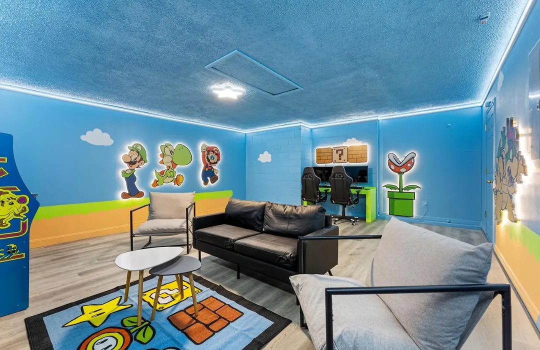 5Br Themed Pool Home Near Disney World-1